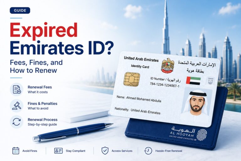 Expired Emirates ID? Fees, Fines, and How to Renew