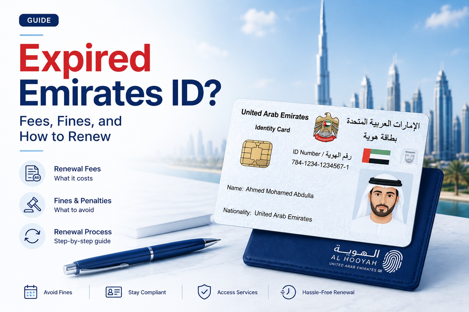 Expired Emirates ID? Fees, Fines, and How to Renew