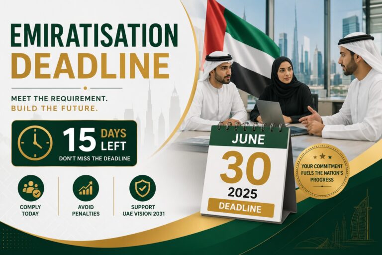 UAE Emiratisation Deadline June 30, 2026: What Employers Must Know